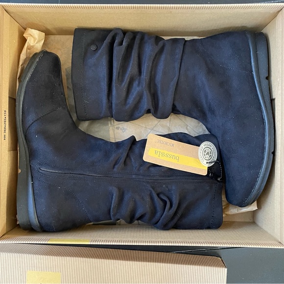 Bussola Shoes - Bussola NWT Cassy black mid-calf slouch boot 38